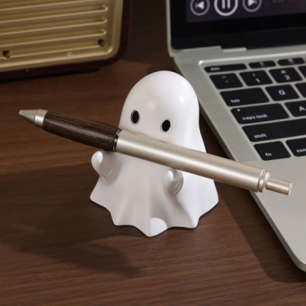 Cute Ghost Pen Holder - Fun Desktop Organizer & Decor